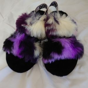 UGG Oh Yeah Tie Dye Slippers Size 7